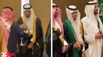 معاذ فقيهي نجم الاتحاد يدخل القفص الذهبي وسط حضور لافت لنجوم الكرة